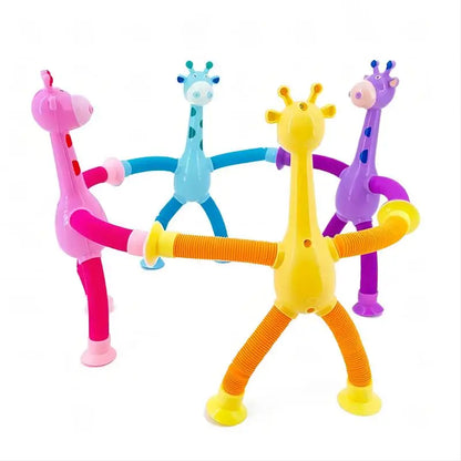 Suction Cup Pop Tubes Giraffe