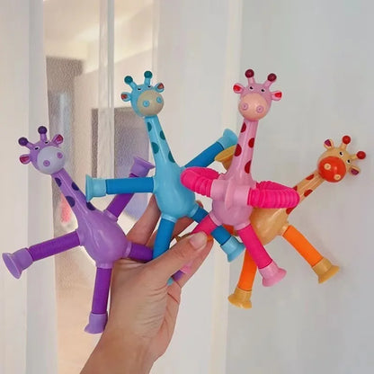 Suction Cup Pop Tubes Giraffe