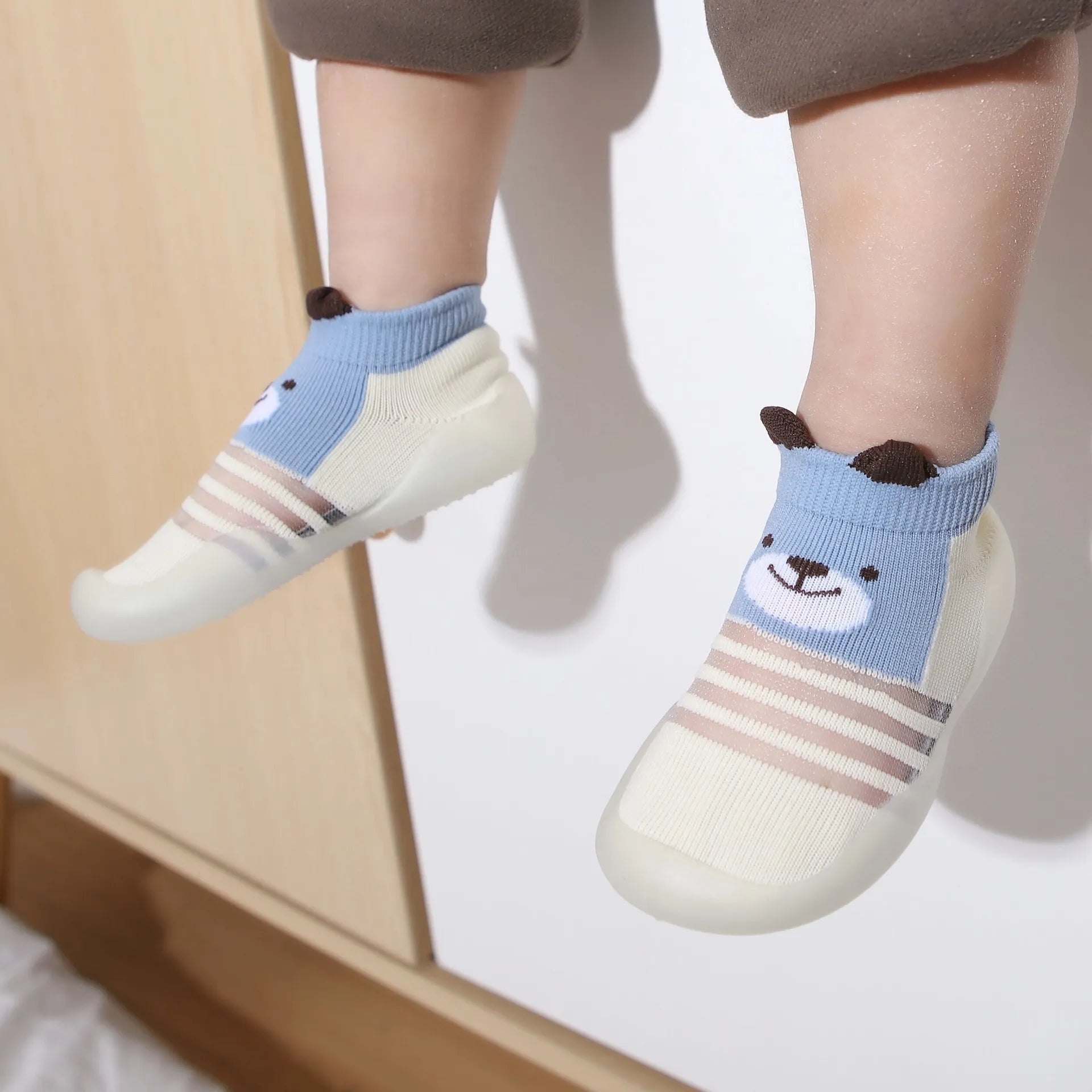 Non-Skid Baby Sock Shoes