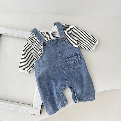 Baby Denim Jumpsuit