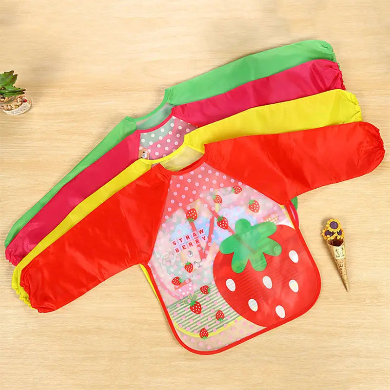 Waterproof Long Sleeve Feeding/ Messy Play Apron