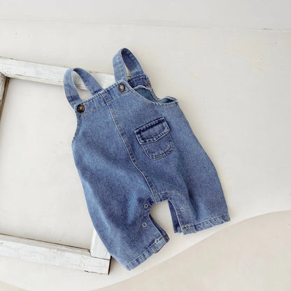 Baby Denim Jumpsuit