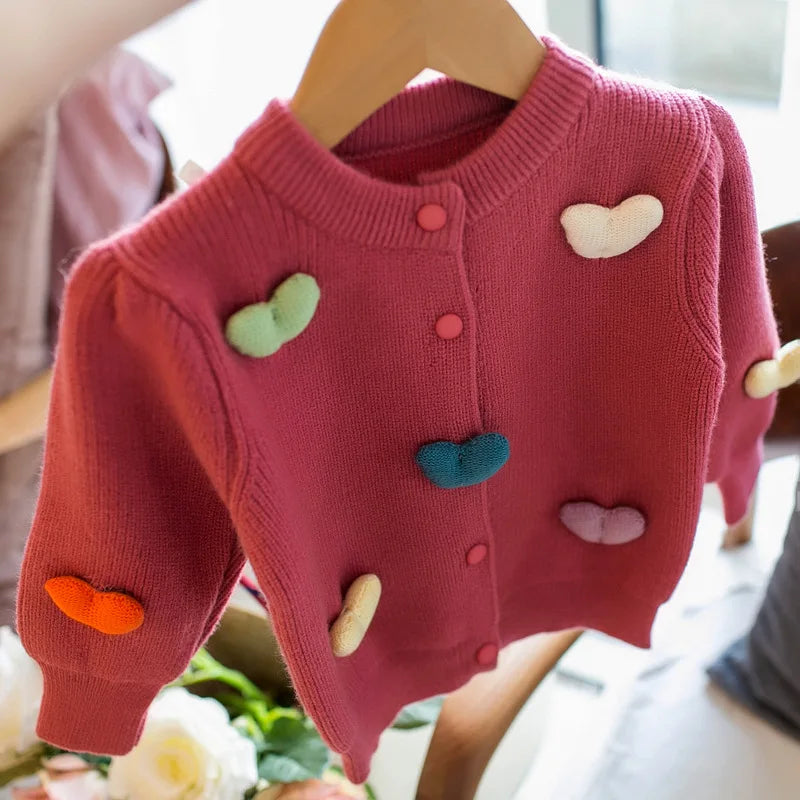 Heart Knit Cardigan