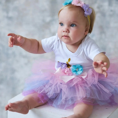 Baby1st Birthday Outfits Skirt