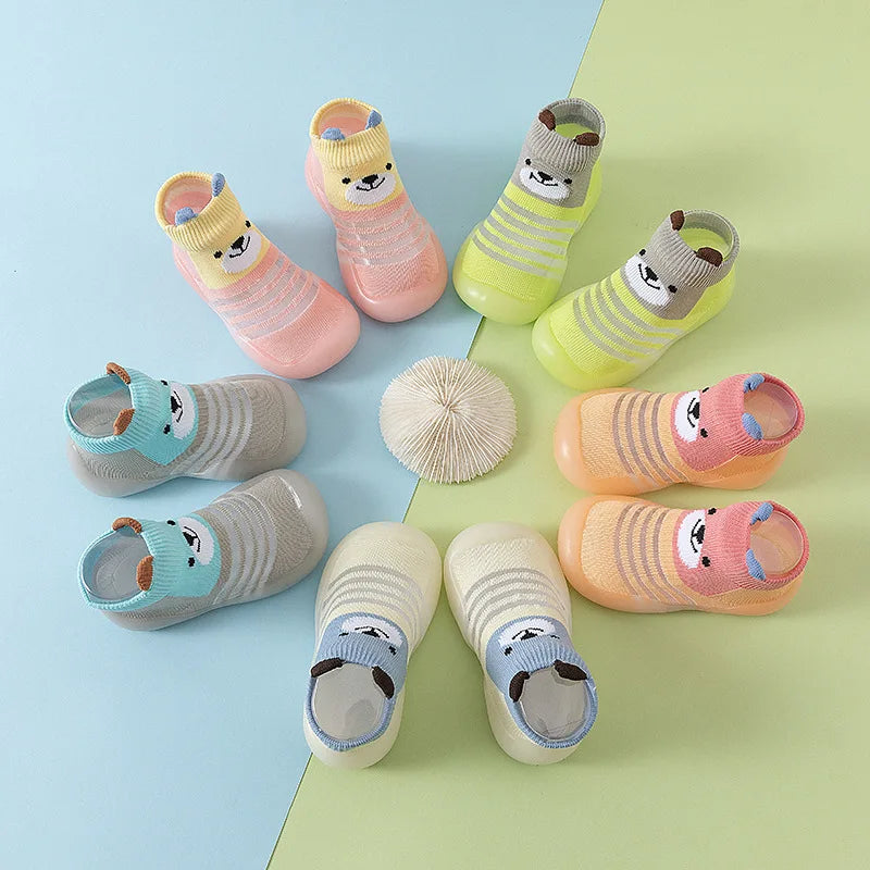 Non-Skid Baby Sock Shoes