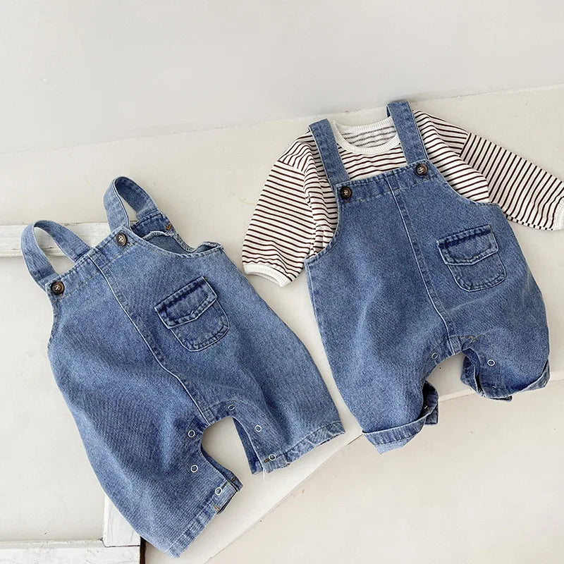 Baby Denim Jumpsuit